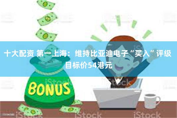 十大配资 第一上海：维持比亚迪电子“买入”评级 目标价54港元