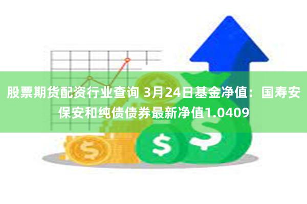 股票期货配资行业查询 3月24日基金净值：国寿安保安和纯债债券最新净值1.0409