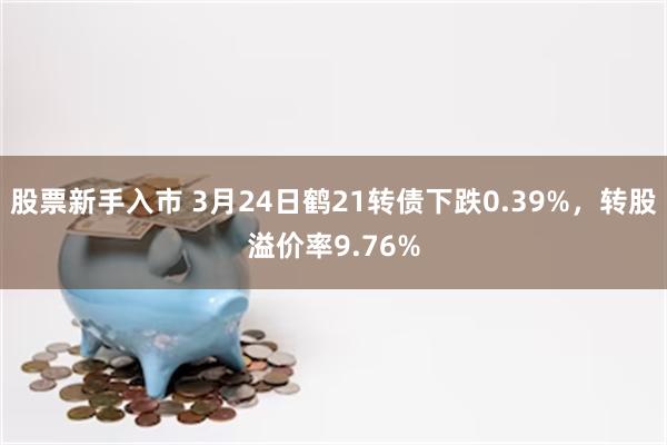 股票新手入市 3月24日鹤21转债下跌0.39%，转股溢价率9.76%
