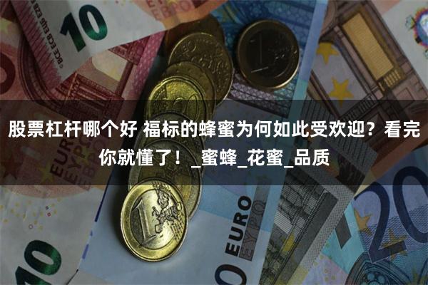 股票杠杆哪个好 福标的蜂蜜为何如此受欢迎？看完你就懂了！_蜜蜂_花蜜_品质