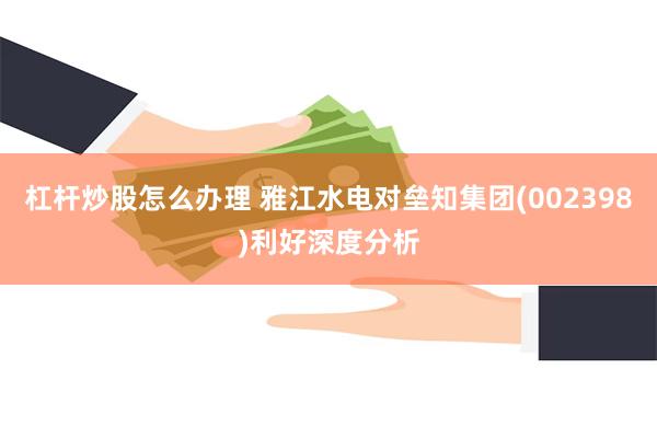 杠杆炒股怎么办理 雅江水电对垒知集团(002398)利好深度分析
