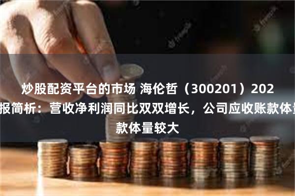 炒股配资平台的市场 海伦哲（300201）2025年中报简析：营收净利润同比双双增长，公司应收账款体量较大